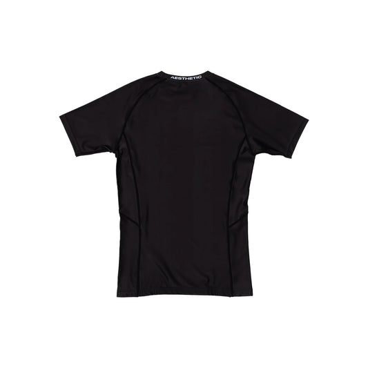 ALPHA ラッシュガード (BLACK) 半袖