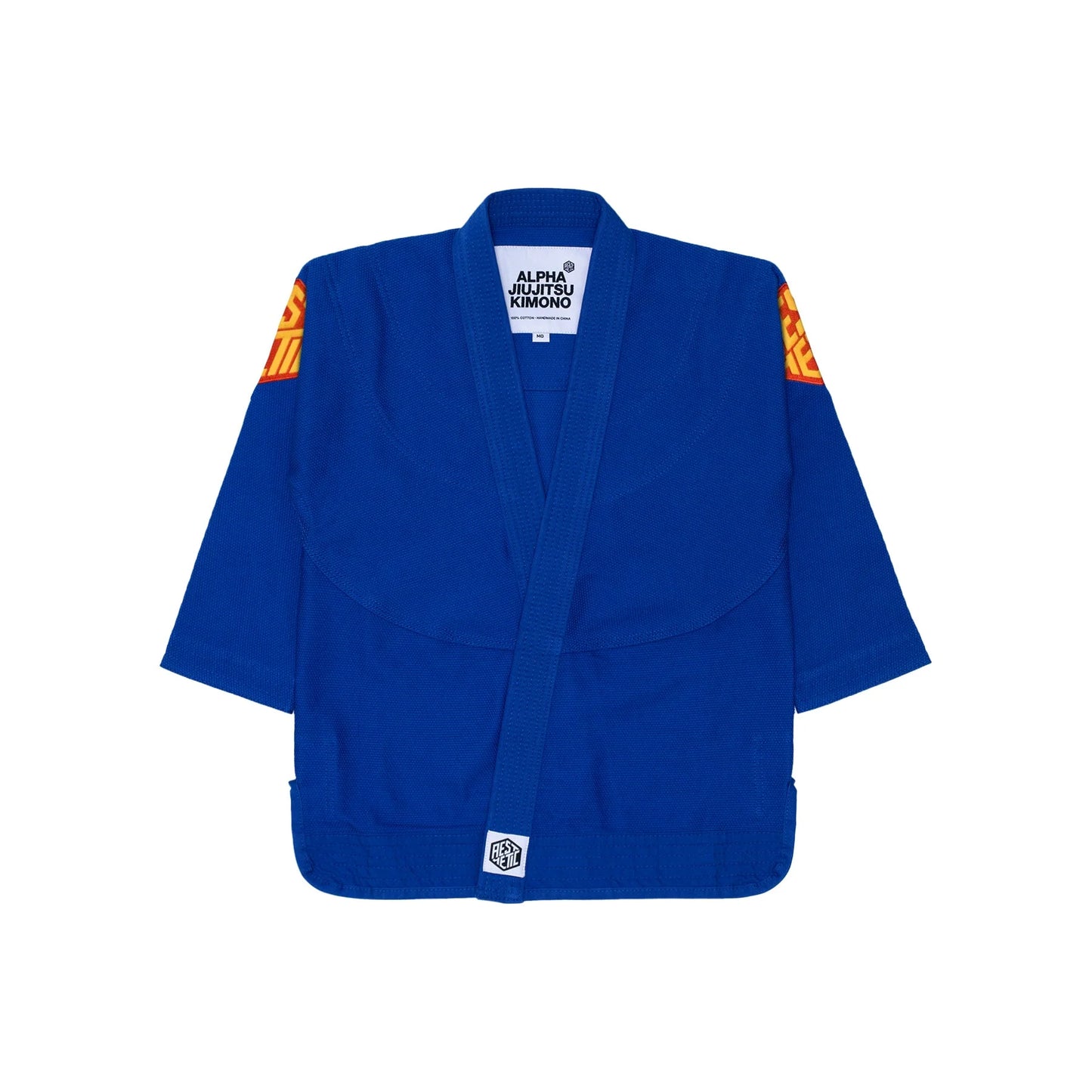 THE ALPHA キッズ 柔術衣 (ROYAL BLUE/RED)