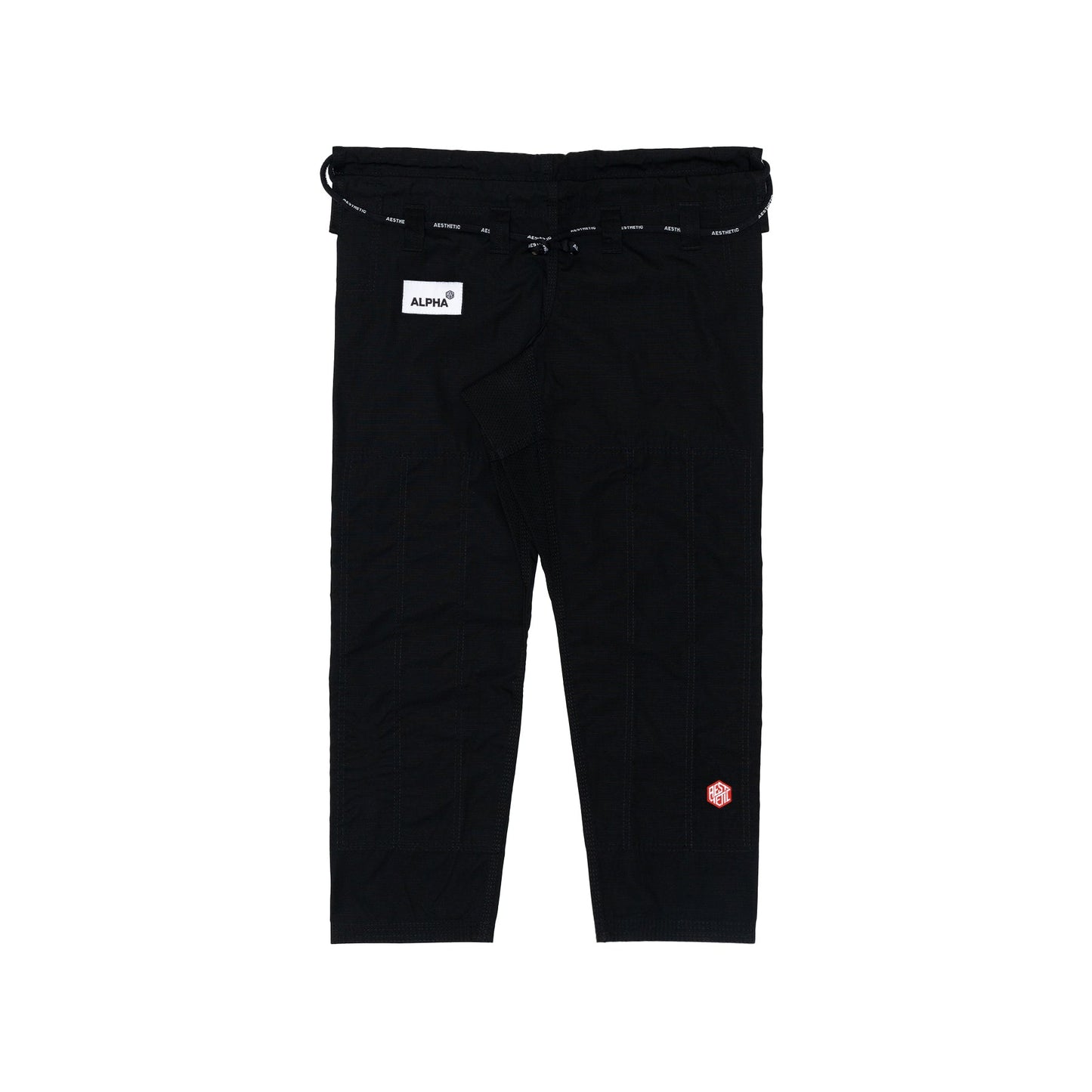 THE ALPHA+ 柔術衣 (BLACK/VERMILLION)