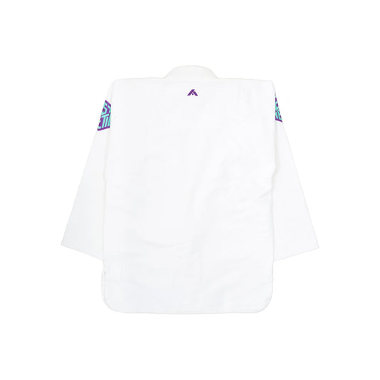 THE ALPHA+ 柔術衣 (WHITE/EMERALD) - 26