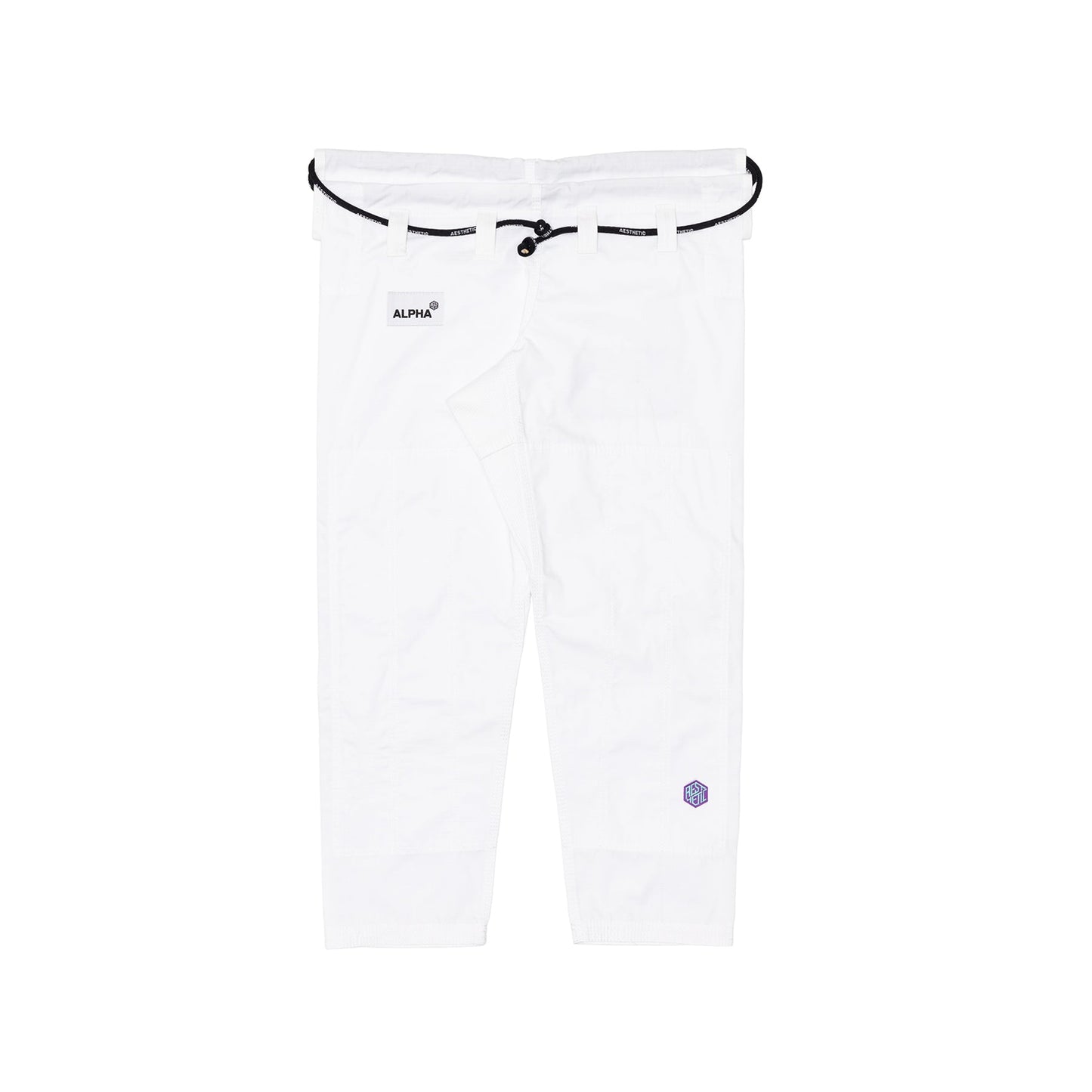 THE ALPHA+ 柔術衣 (WHITE/EMERALD)