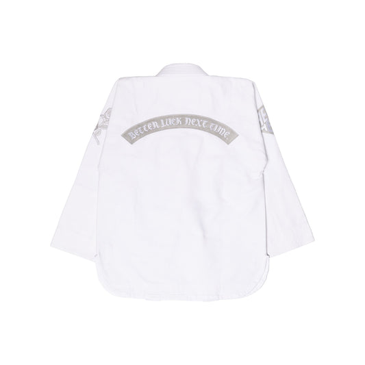 'BETTER LUCK NEXT TIME' 柔術衣 (WHITE)