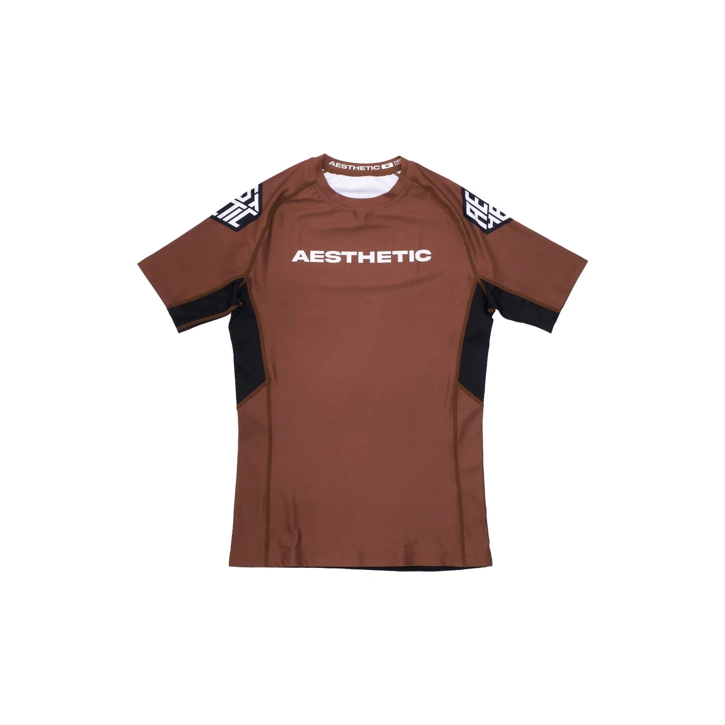 RANKED ラッシュガード 2024/25 - BROWN 半袖