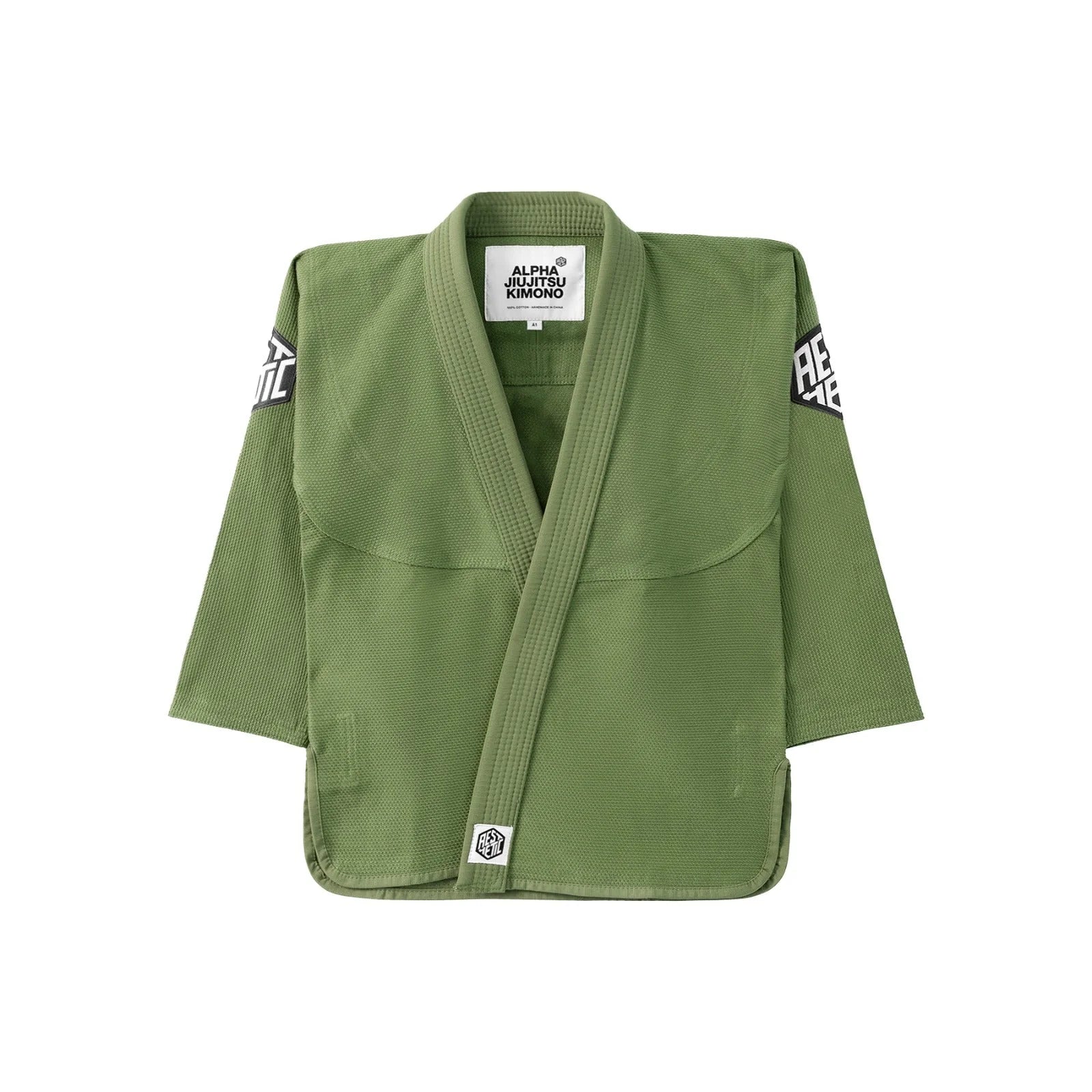ALPHA 柔術着 オリーブグリーン｜おしゃれ好き必見のカラー道着