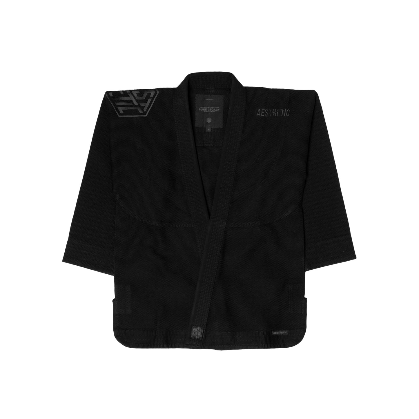 PURE LEGACY 柔術衣 BLACK/BLACK