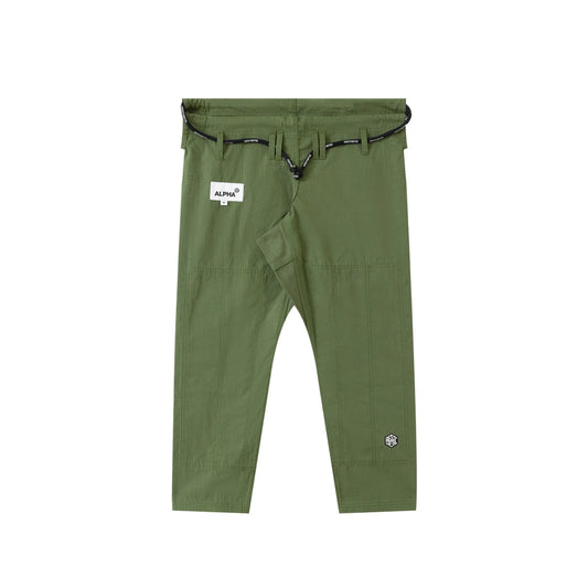 THE ALPHA 柔術衣 (OLIVE GREEN)
