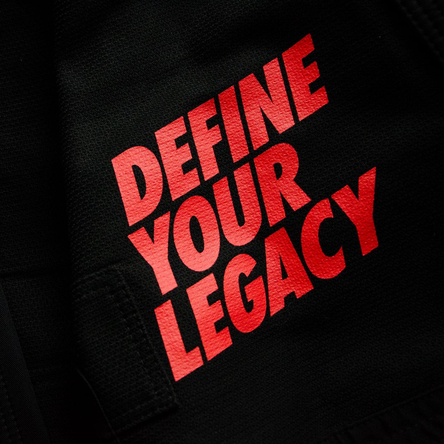 PURE LEGACY 柔術衣 BLACK/RED