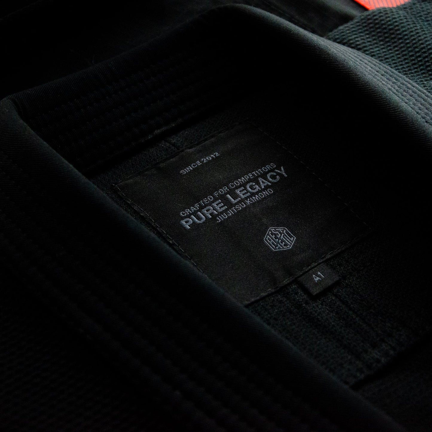 PURE LEGACY 柔術衣 BLACK/RED