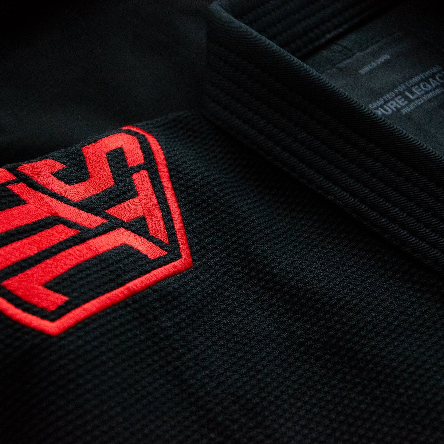 PURE LEGACY 柔術衣 BLACK/RED