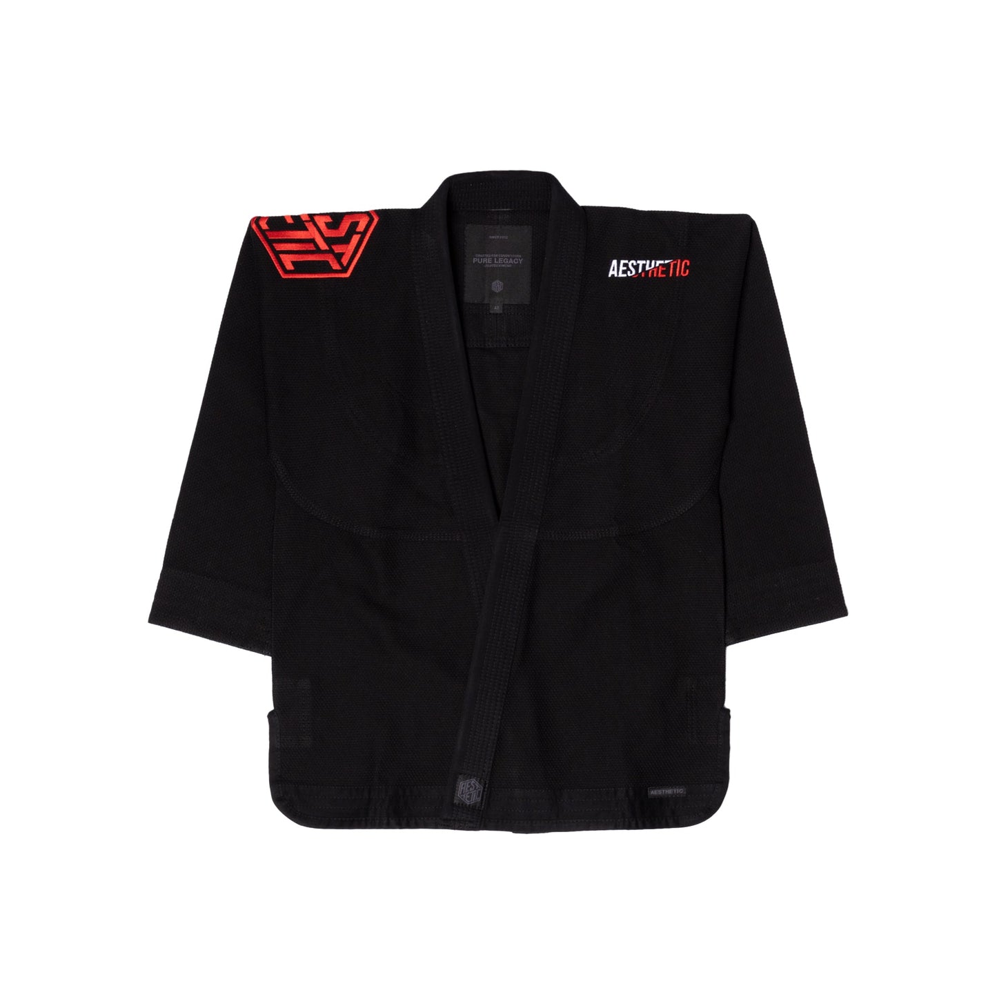 PURE LEGACY 柔術衣 BLACK/RED