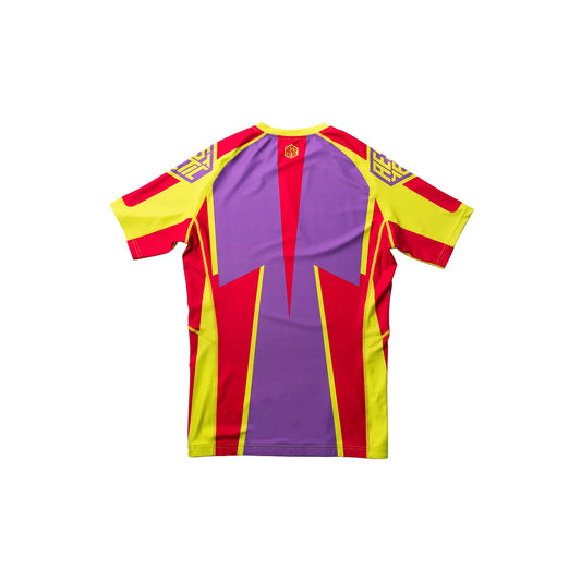 CROSS ラッシュガード 半袖 (PURPLE)