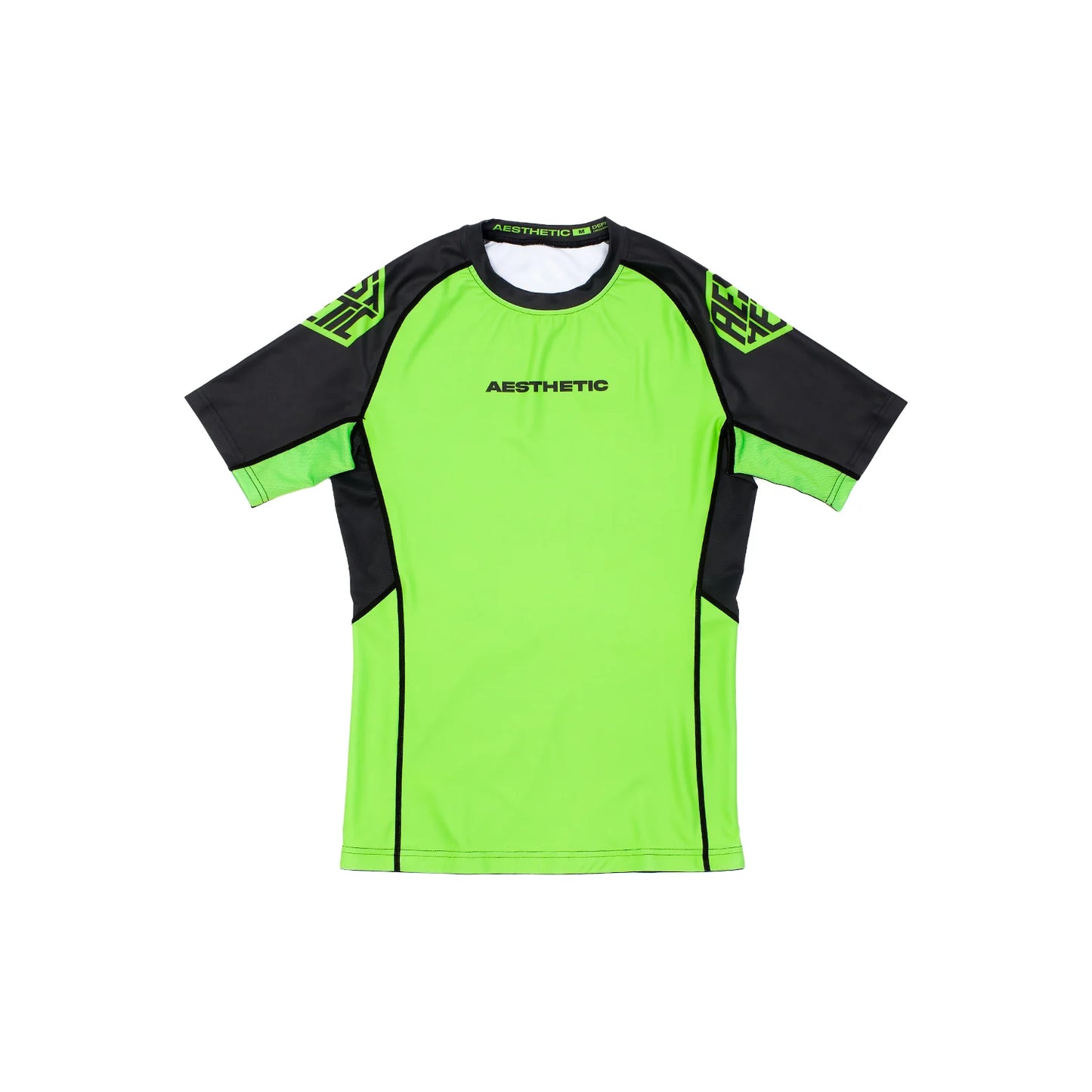 FLURO GREEN ラッシュガード 半袖
