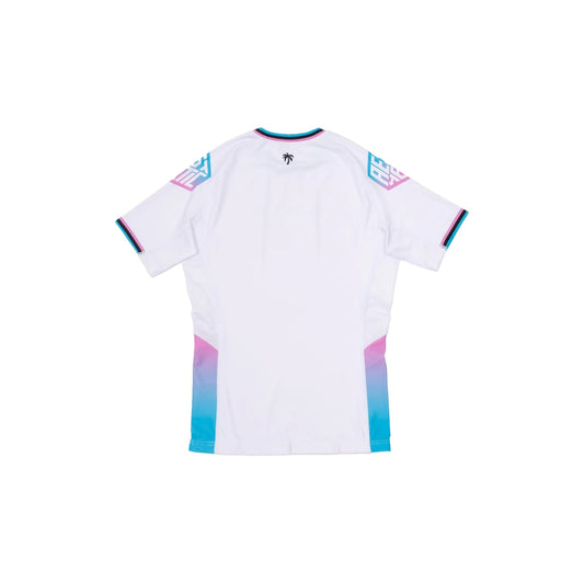 'MIAMI' ラッシュガード (WHITE) 半袖