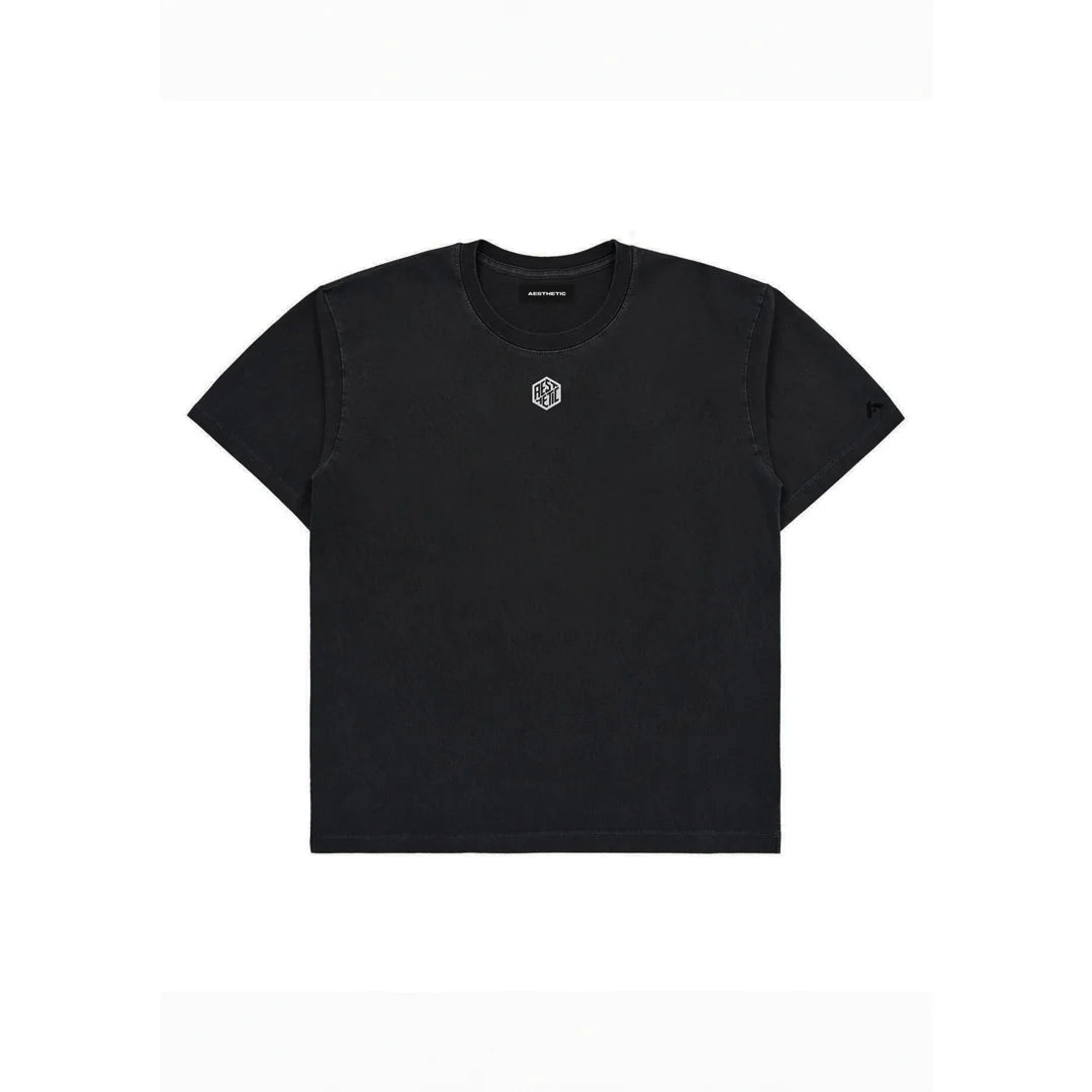 'CORE' OVERSIZED Tシャツ VINTAGE BLACK
