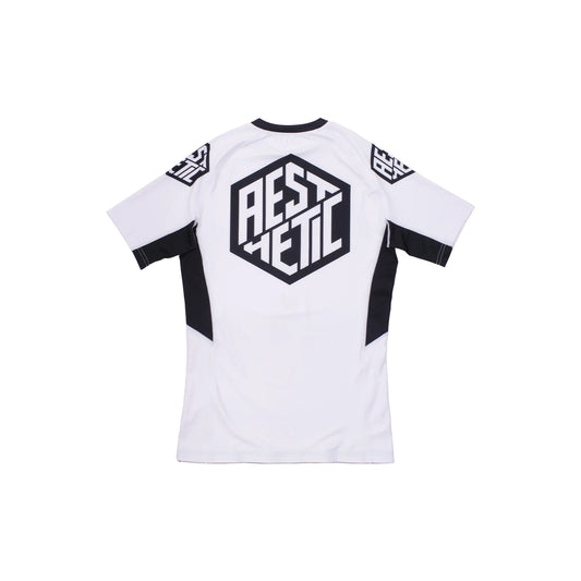 RANKED ラッシュガード 2024/25 - WHITE 半袖