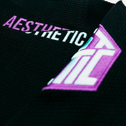 THE ALPHA+ 柔術衣 (BLACK/EMERALD)