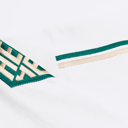 COMPETITOR 柔術衣 (WHITE/PINE GREEN)
