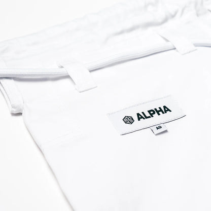 THE ALPHA+ 柔術衣 (WHITE/LILAC)