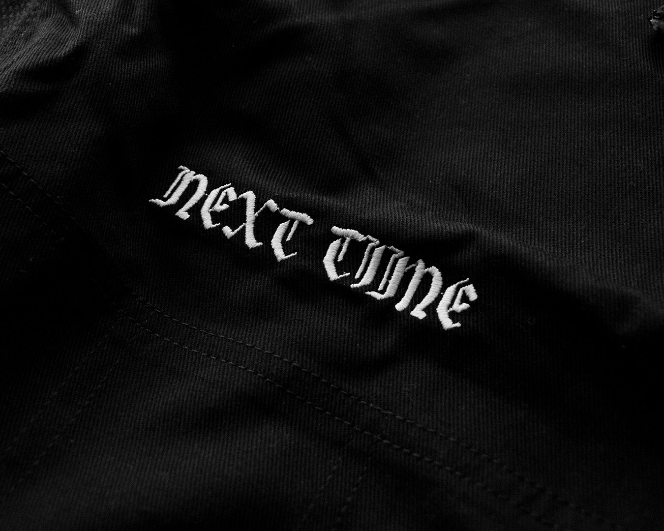 'BETTER LUCK NEXT TIME' 柔術衣 (BLACK)