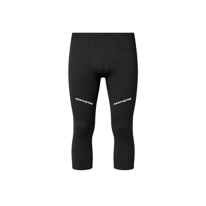 ALPHA 3/4 グラップリングスパッツ (BLACK)