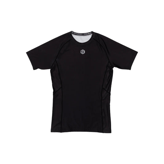 ALPHA ラッシュガード (BLACK) 半袖