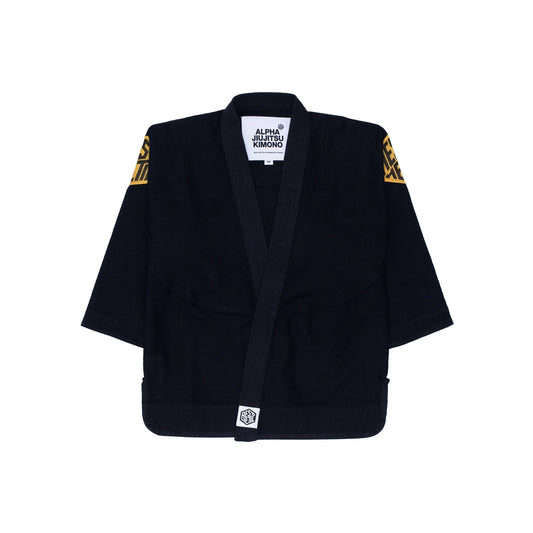 THE ALPHA キッズ 柔術衣 (BLACK/GOLD)