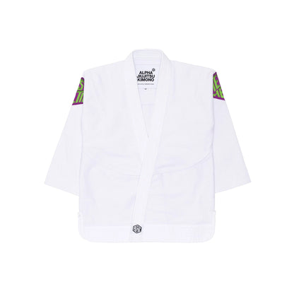 THE ALPHA キッズ 柔術衣 (WHITE/PURPLE)