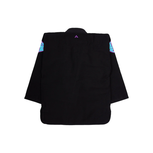 THE ALPHA+ 柔術衣 (BLACK/EMERALD)