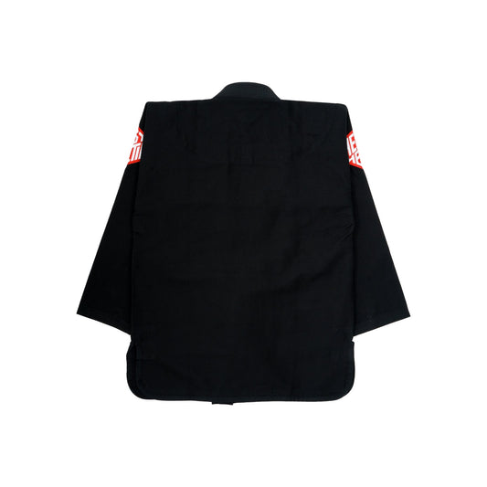 THE ALPHA+ 柔術衣 (BLACK/VERMILLION)