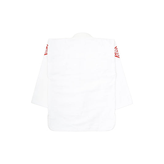 THE ALPHA+ 柔術衣 (WHITE/VERMILLION)