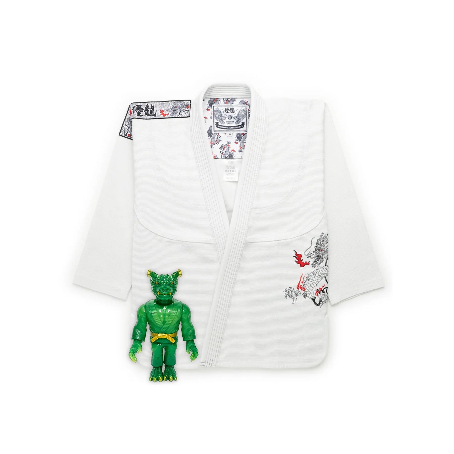 【数量限定】'Gentle Dragon' 柔術衣 + ソフビセット｜AESTHETIC × Gawakoto × Jiu Jitsu Nerd リミテッドエディション