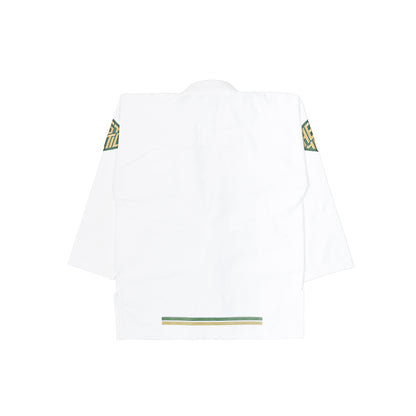 COMPETITOR 柔術衣 (WHITE/PINE GREEN)