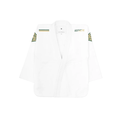 COMPETITOR 柔術衣 (WHITE/PINE GREEN)