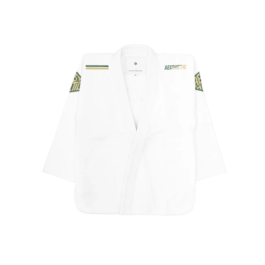 COMPETITOR 柔術衣 (WHITE/PINE GREEN)