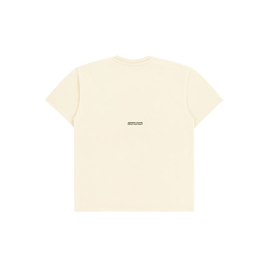 'CORE' OVERSIZED Tシャツ IVORY CREAM