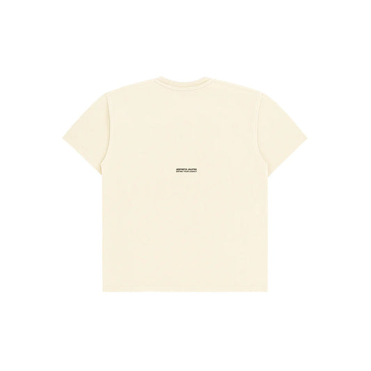 'CORE' OVERSIZED Tシャツ IVORY CREAM