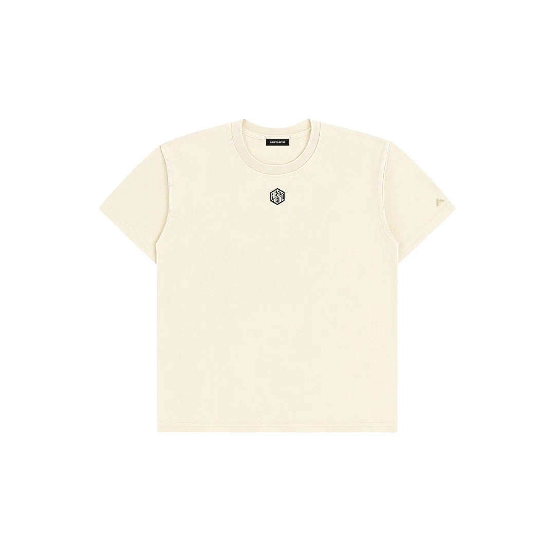 'CORE' OVERSIZED Tシャツ IVORY CREAM