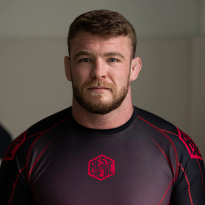 'Crimson' ADCC 2026 Declan Moody ラッシュガード - 半袖