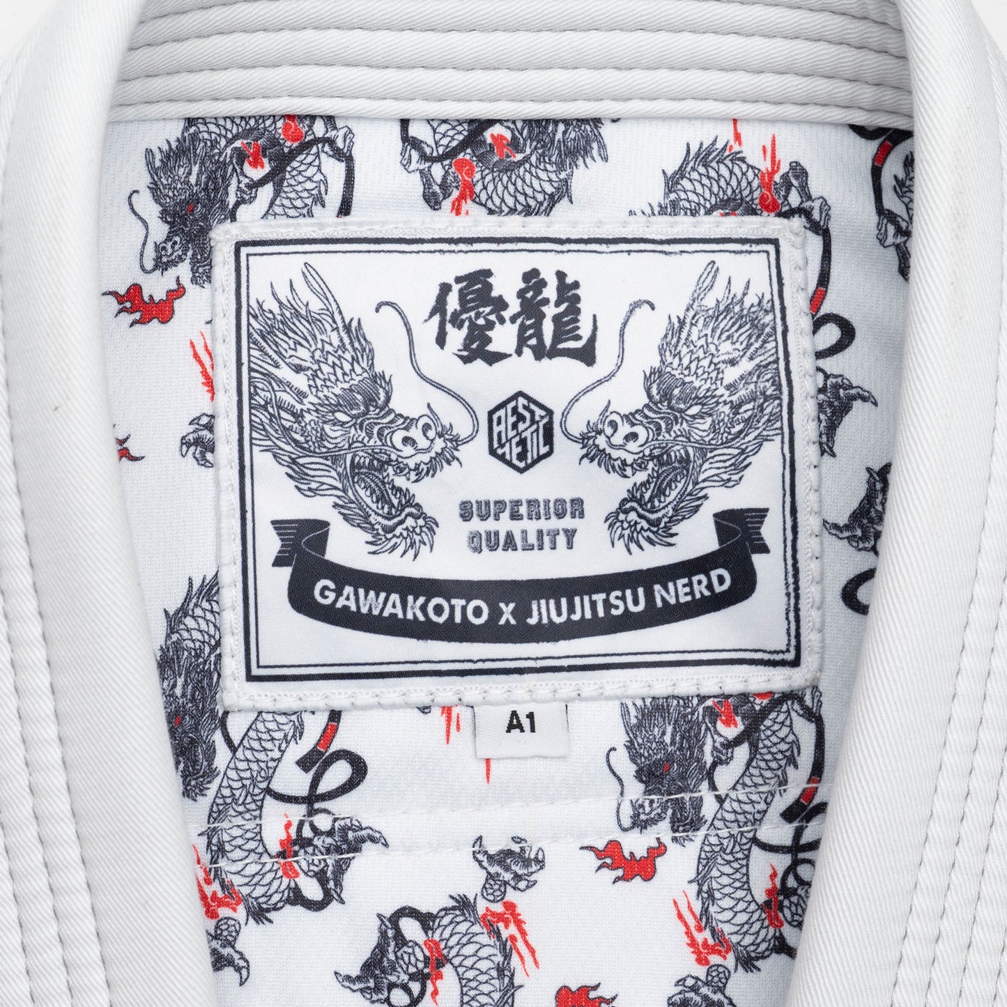 'Gentle Dragon' 柔術衣 AESTHETIC x Gawakoto x Jiu Jitsu Nerd リミテッドエディション