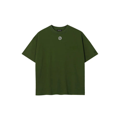 'CORE' OVERSIZED Tシャツ UNIFORM GREEN
