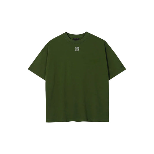 'CORE' OVERSIZED Tシャツ UNIFORM GREEN