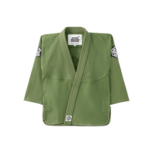 THE ALPHA 柔術衣 (OLIVE GREEN)