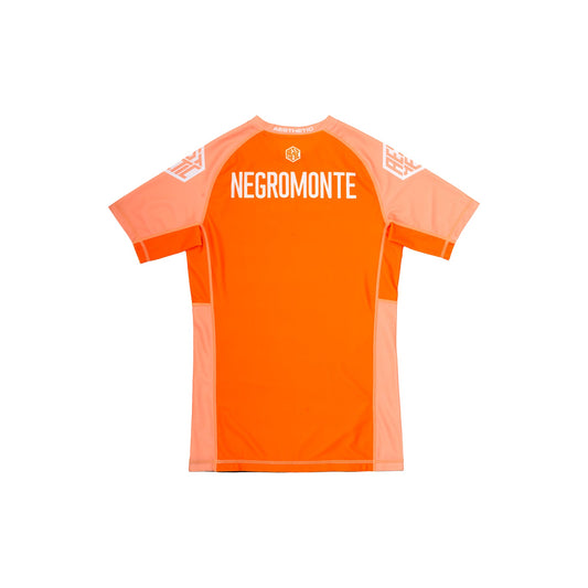 CHARLES NEGROMONTE ADCC ラッシュガード - 半袖 (TANGERINE)