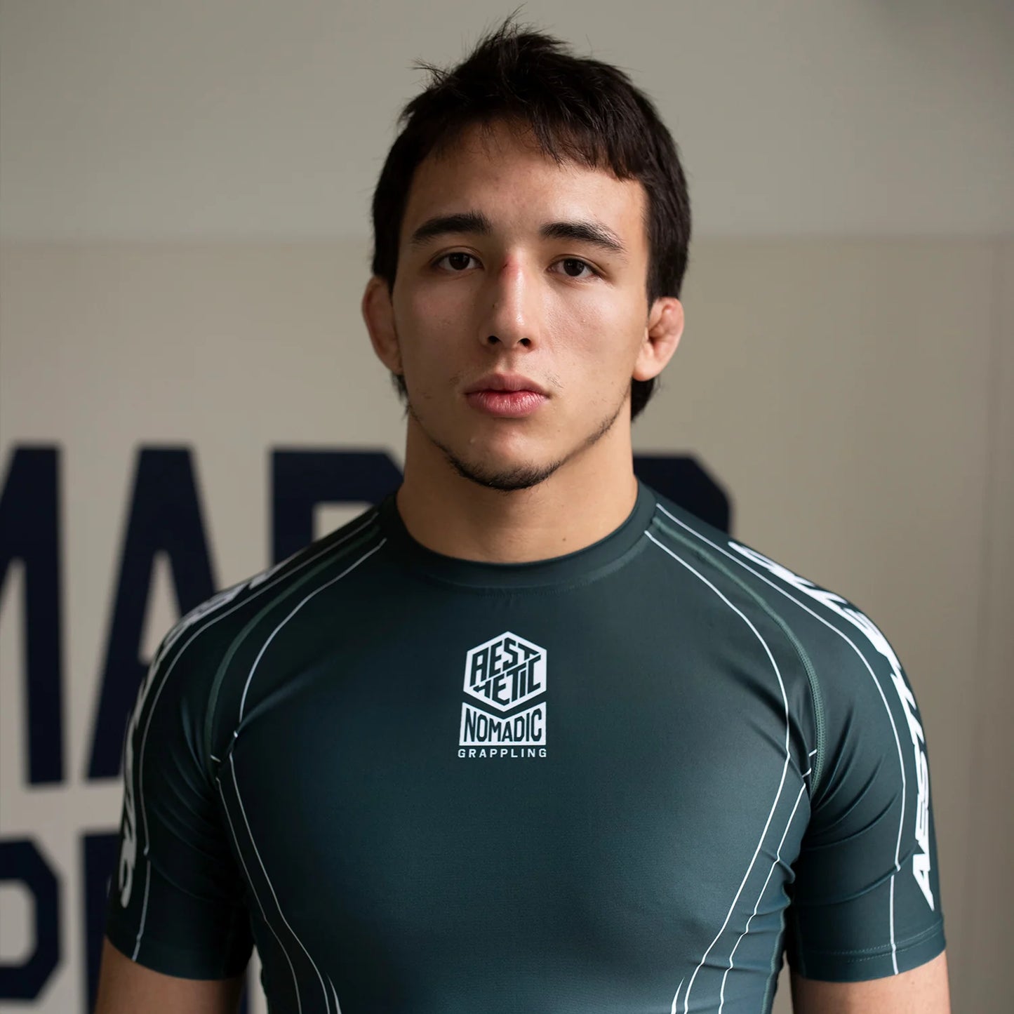 'Petrol Blue' ADCC 2026 JOZEF CHEN ラッシュガード - 半袖