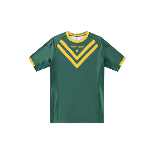 AUSTRALIA ラッシュガード 半袖