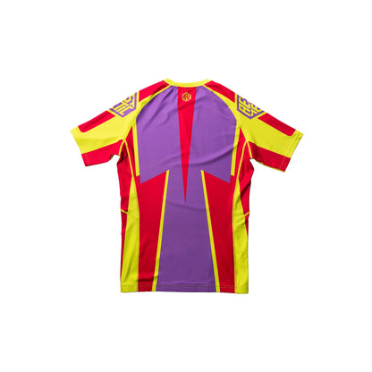 CROSS ラッシュガード 半袖 (PURPLE)