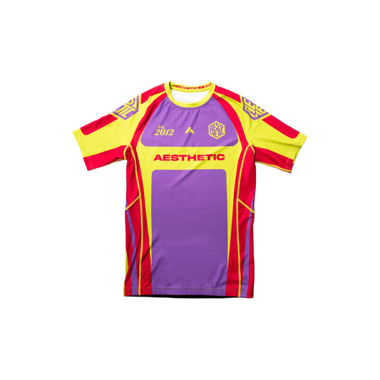 CROSS ラッシュガード 半袖 (PURPLE)