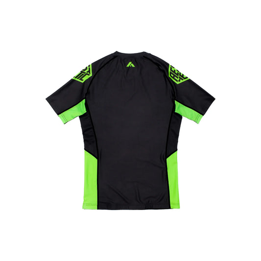 FLURO GREEN ラッシュガード 半袖