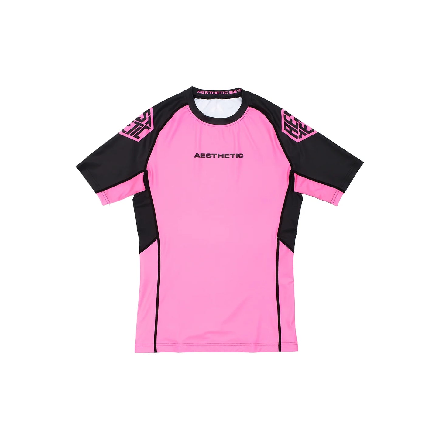 FLURO PINK ラッシュガード 半袖