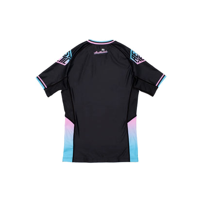 'MIAMI' ラッシュガード (BLACK) 半袖